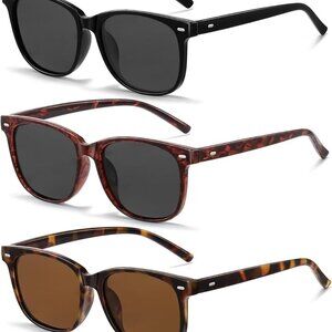 Women’s Polarized Sunglasses UV400 Protection Vintage Round Fashion Eyewear